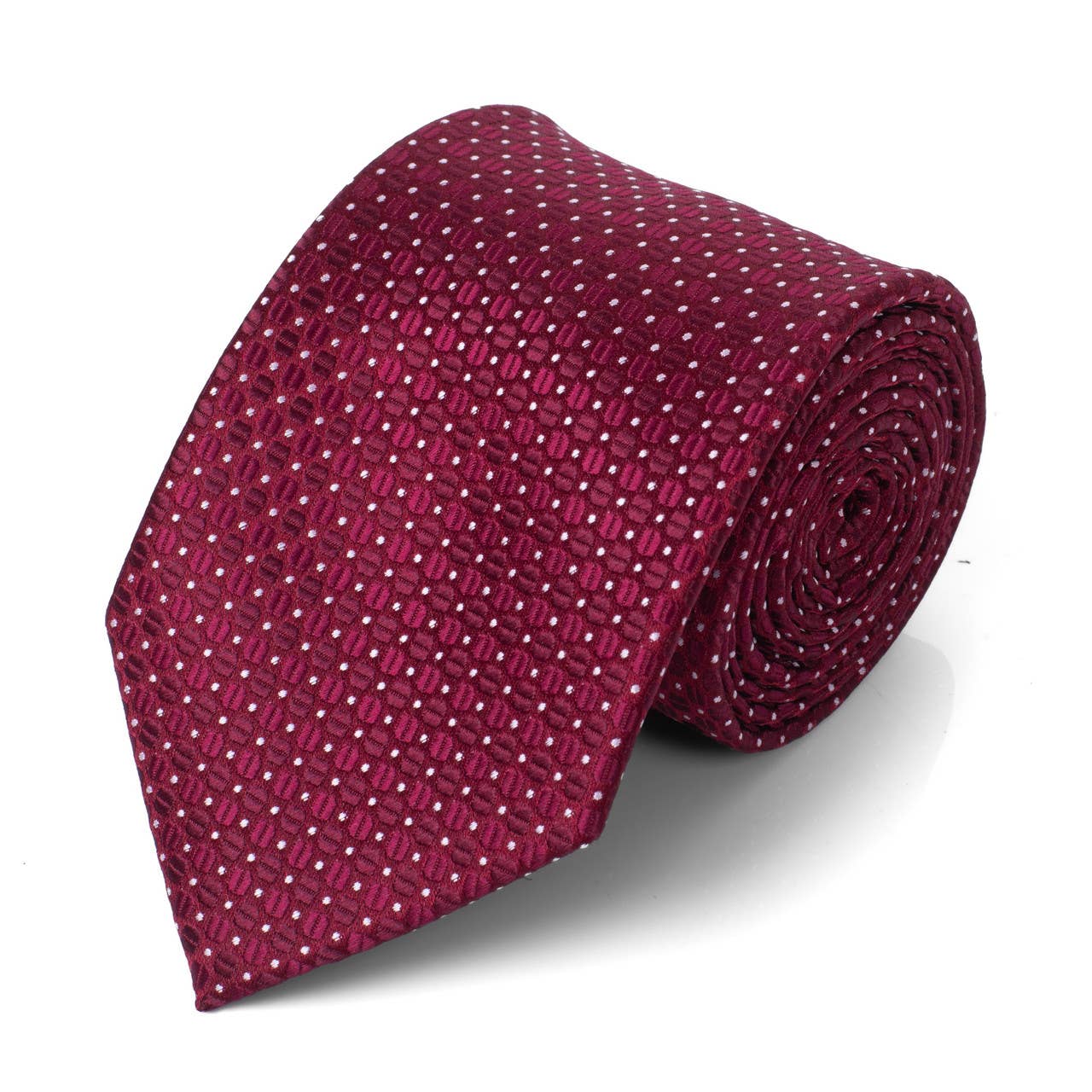 Men's Micro Fiber Poly Woven Regular Tie -MPW5984: Lavender