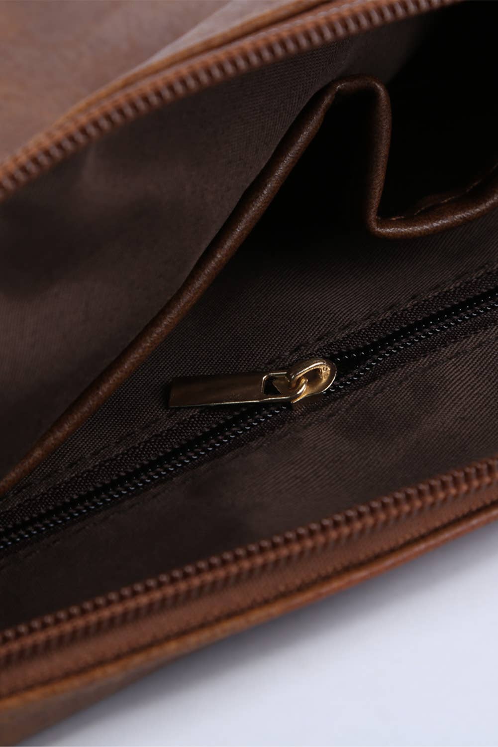 Brown Oversized Clutch / Handbag