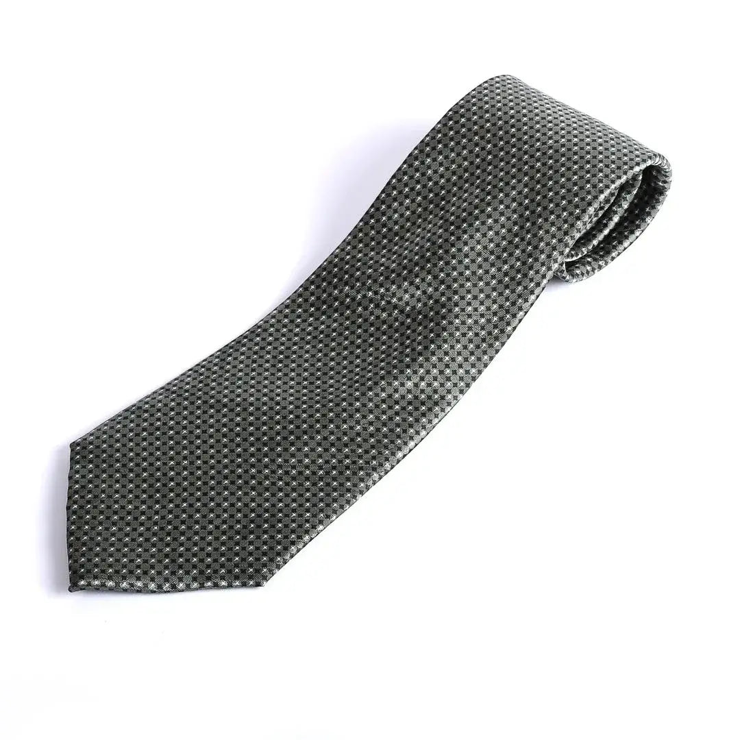 Tie Polyester - Green Cross