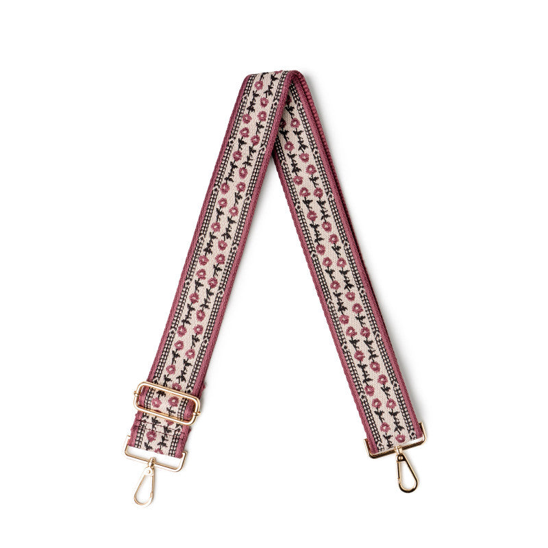 KEDZIE EMBROIDERED INTERCHANGEABLE BAG STRAPS