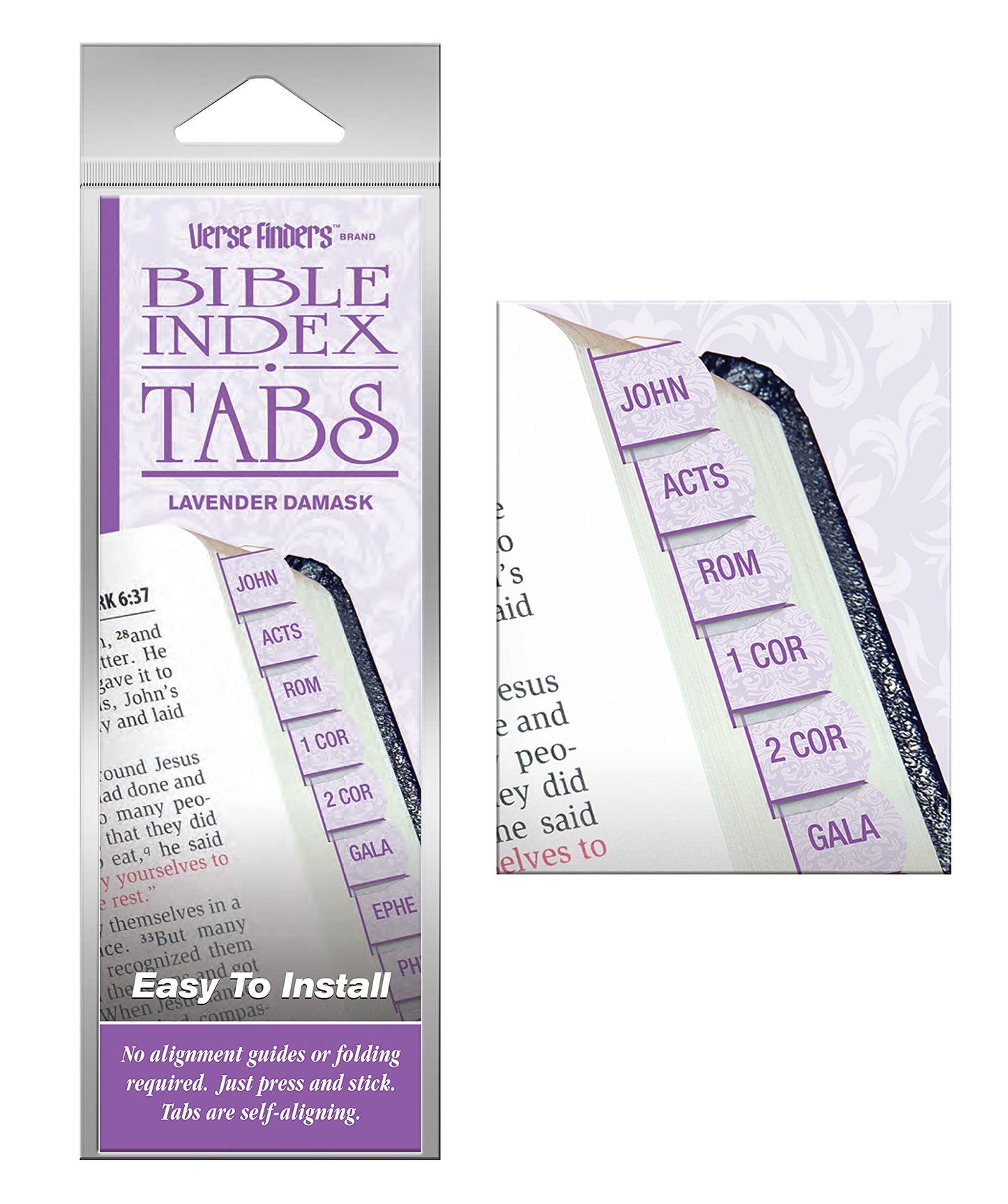 Verse Finders Horizontal Slim Pack Bible Tabs