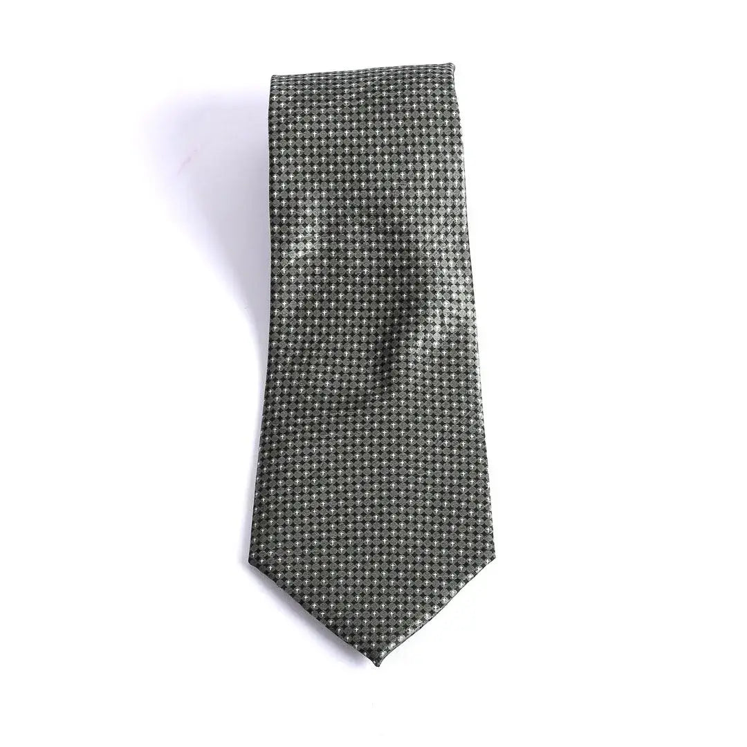 Tie Polyester - Green Cross