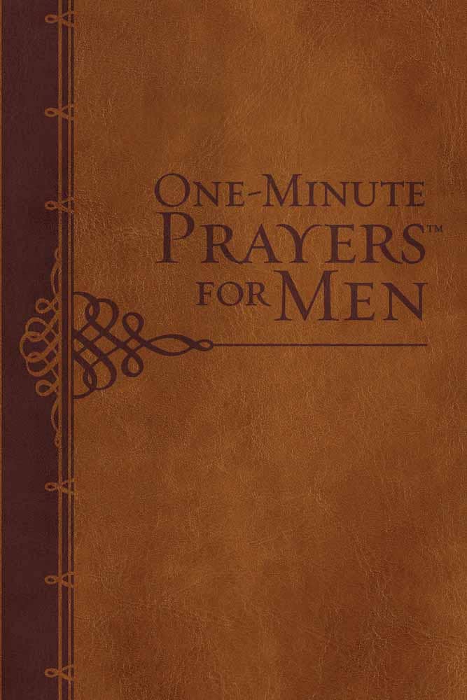 One-Minute Prayers for Men- Milano Softone, Book