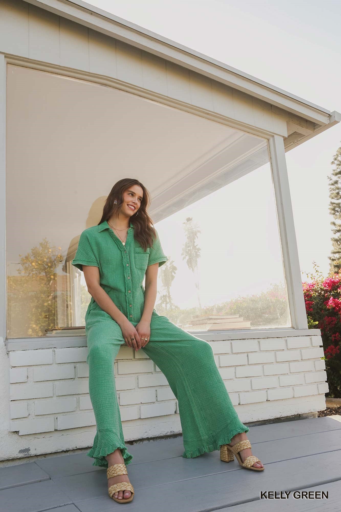 Wide Legged Jumpsuit
