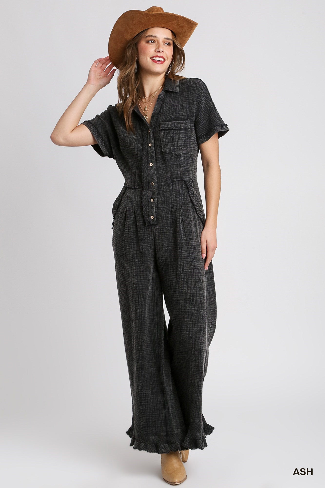 Wide Legged Jumpsuit