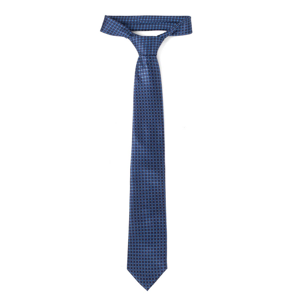 Men's Micro Fiber Poly Woven Regular Tie -MPW5984: Brown