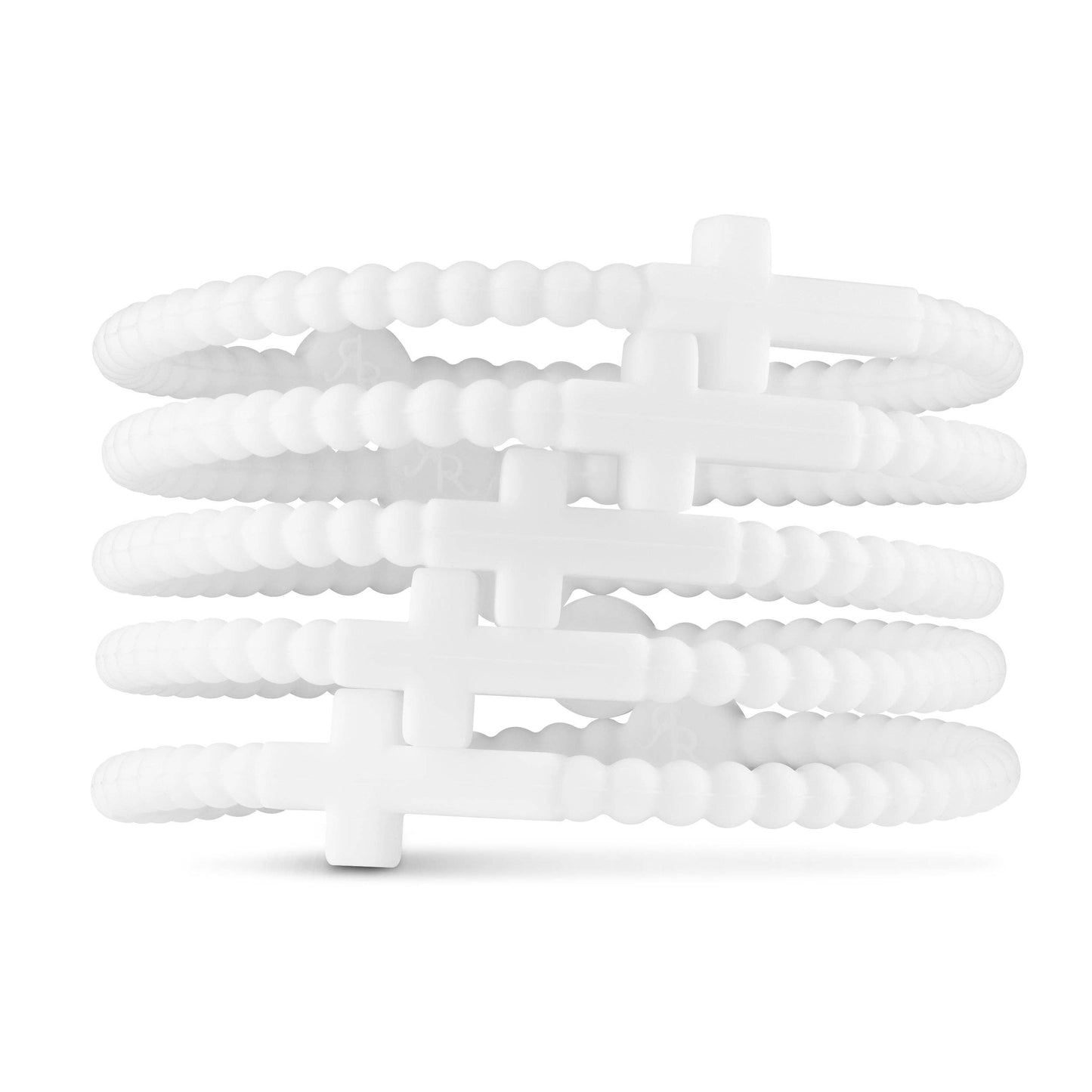 Jesus Bracelets (Cross Bracelets): Glow in the Dark (5 pack) / Small