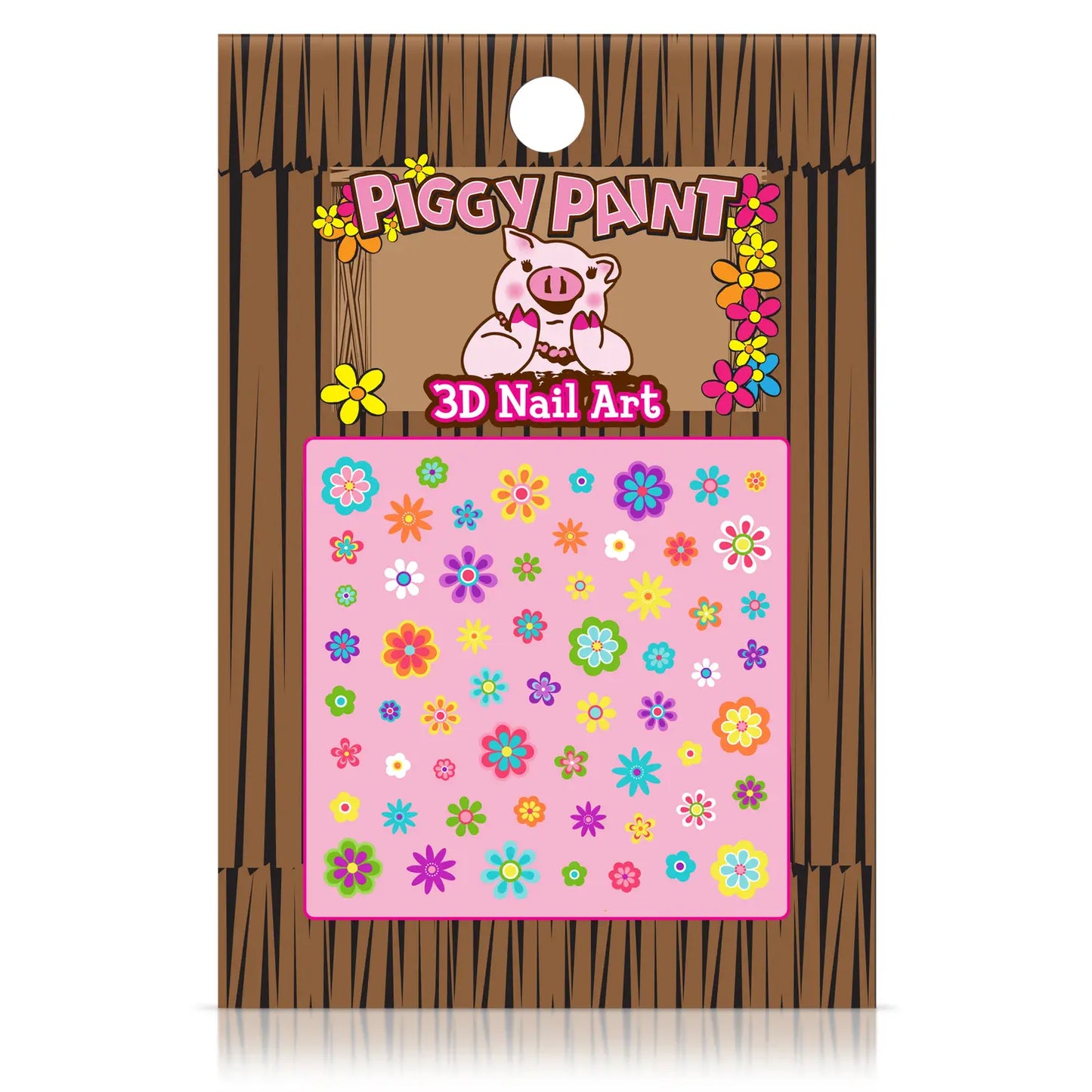 Piggy Paint 3D Flower Nail Art