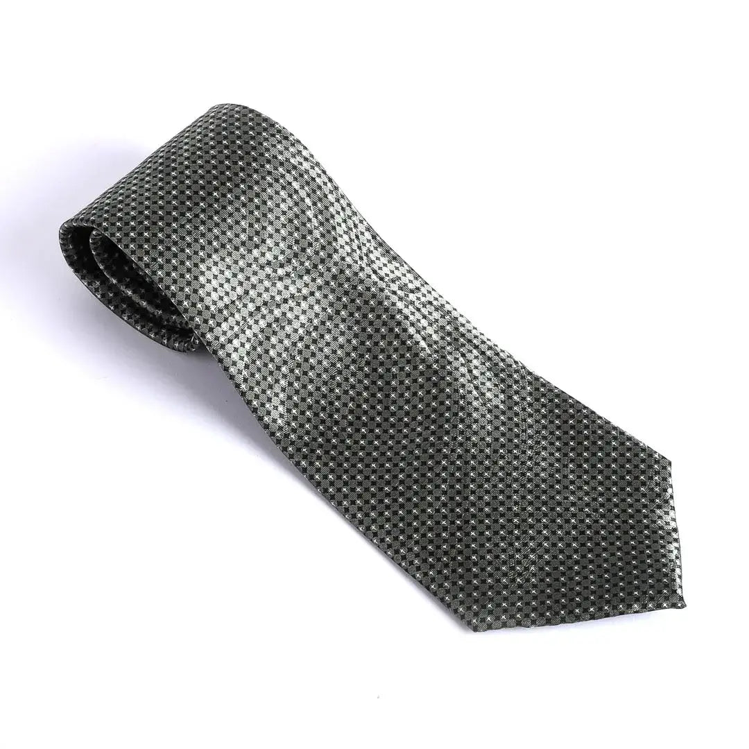 Tie Polyester - Green Cross