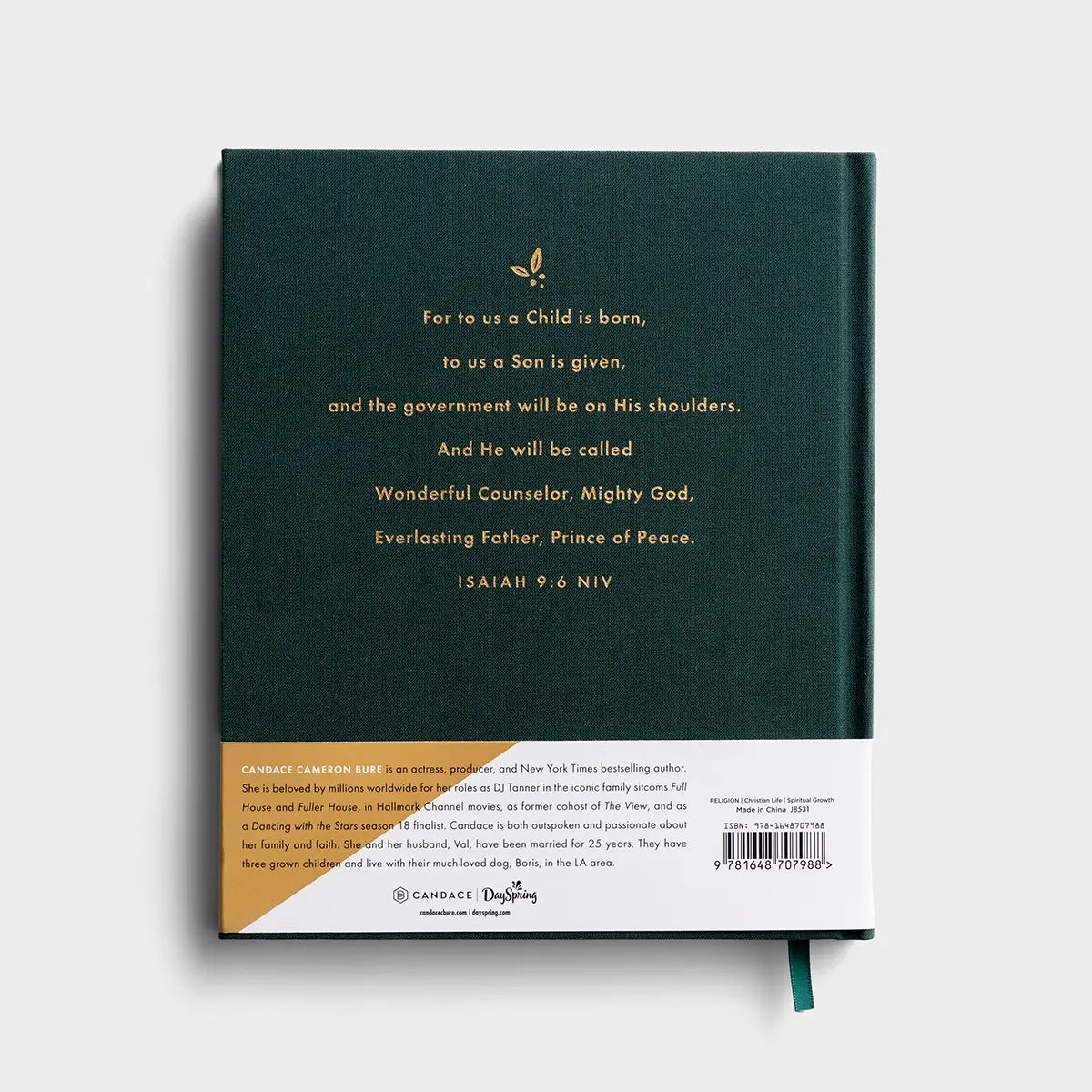 Candace Cameron Bure - Inspirational Christmas Memory Book