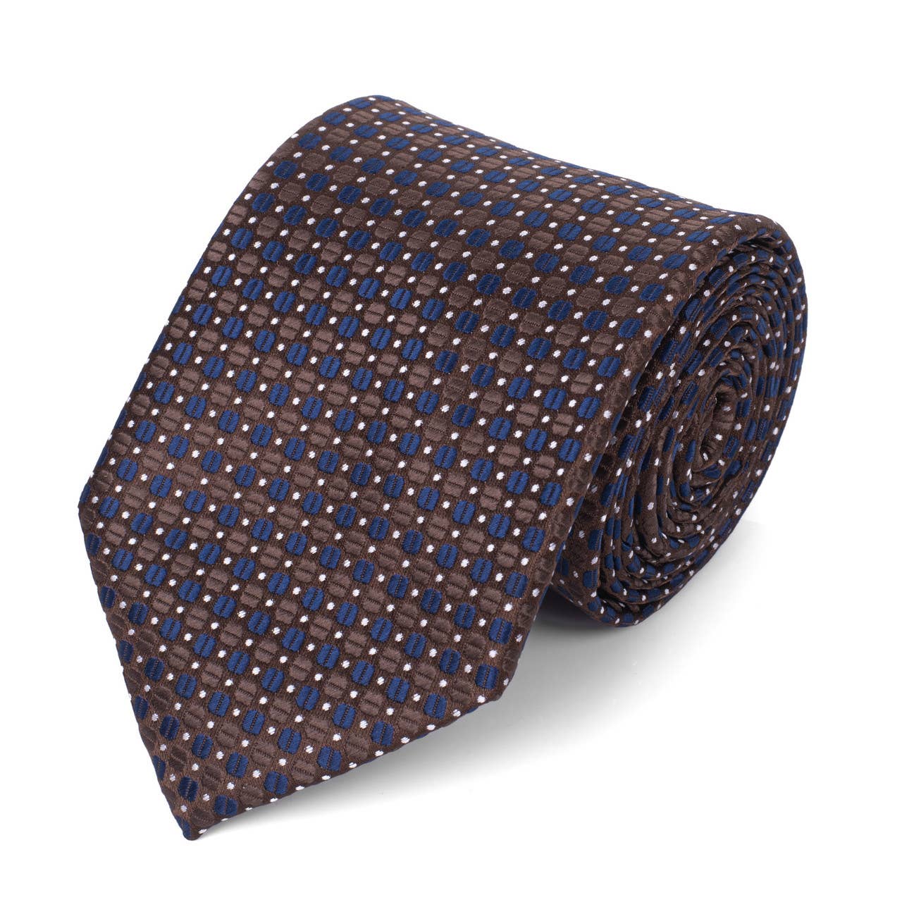 Men's Micro Fiber Poly Woven Regular Tie -MPW5984: Lavender