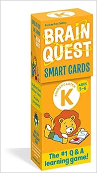 BRAIN QUEST KINDERGARTEN CARDS