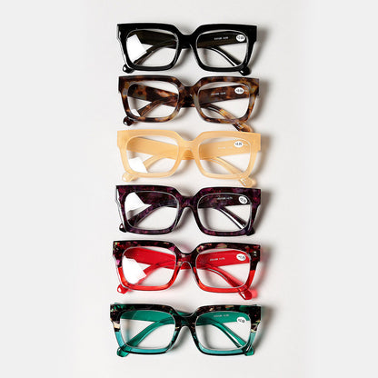 Bold Frame Square Reading Glasses