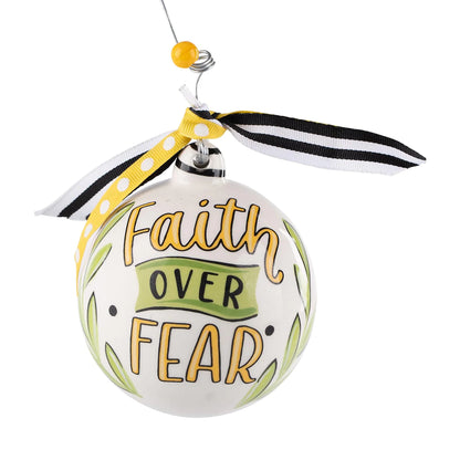 Glory Haus - Faith Over Fear Sunflower Ornament