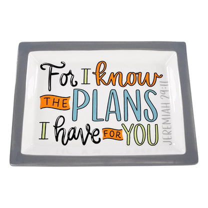 Glory Haus - For I Know the Plans Trinket Tray