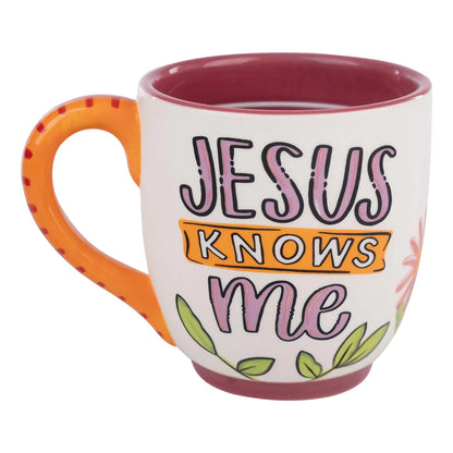 Glory Haus - Jesus Knows Me Mug