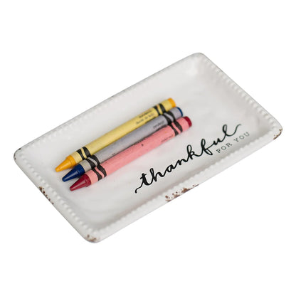 Glory Haus - Thankful for You Trinket Tray