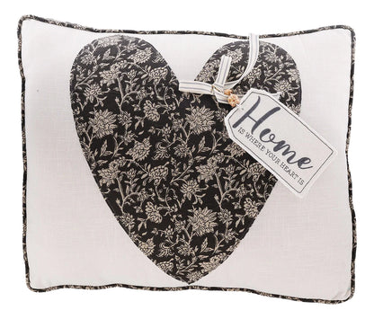 Glory Haus Pillow Home is where the Heart Is