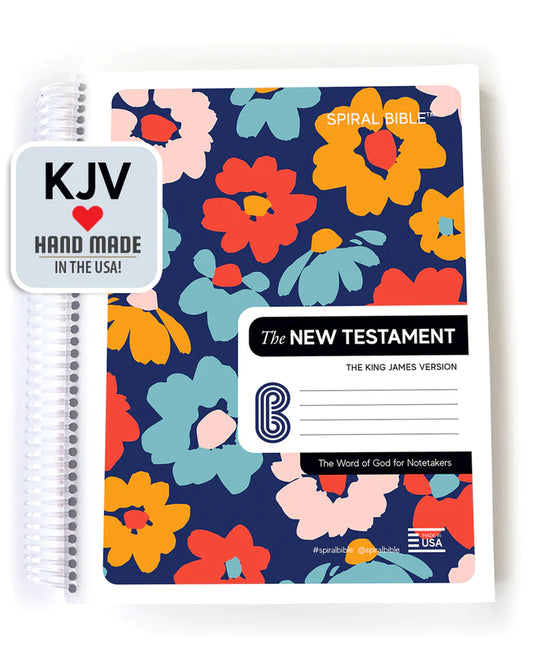 New Testament Spiral Bible KJV Version
