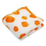 Lolly Banks Cotton Muslin Swaddle Pumpkin