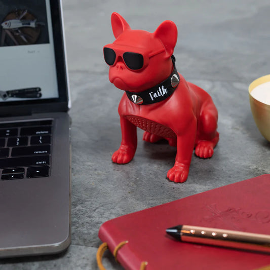 MAN OF GOD FRENCH BULLDOG BLUETOOTH SPEAKER