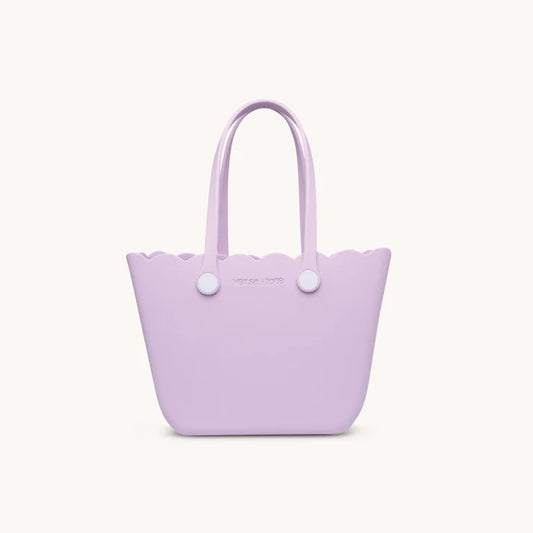 VERSA TOTE PURPLE SCALLOPED