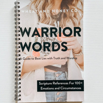 WARRIOR WORDS SCRIPTURE REFERENCE TOOL WHEAT AND HONEY CO