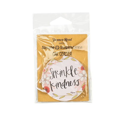 Sprinkle Kindness Car Coaster