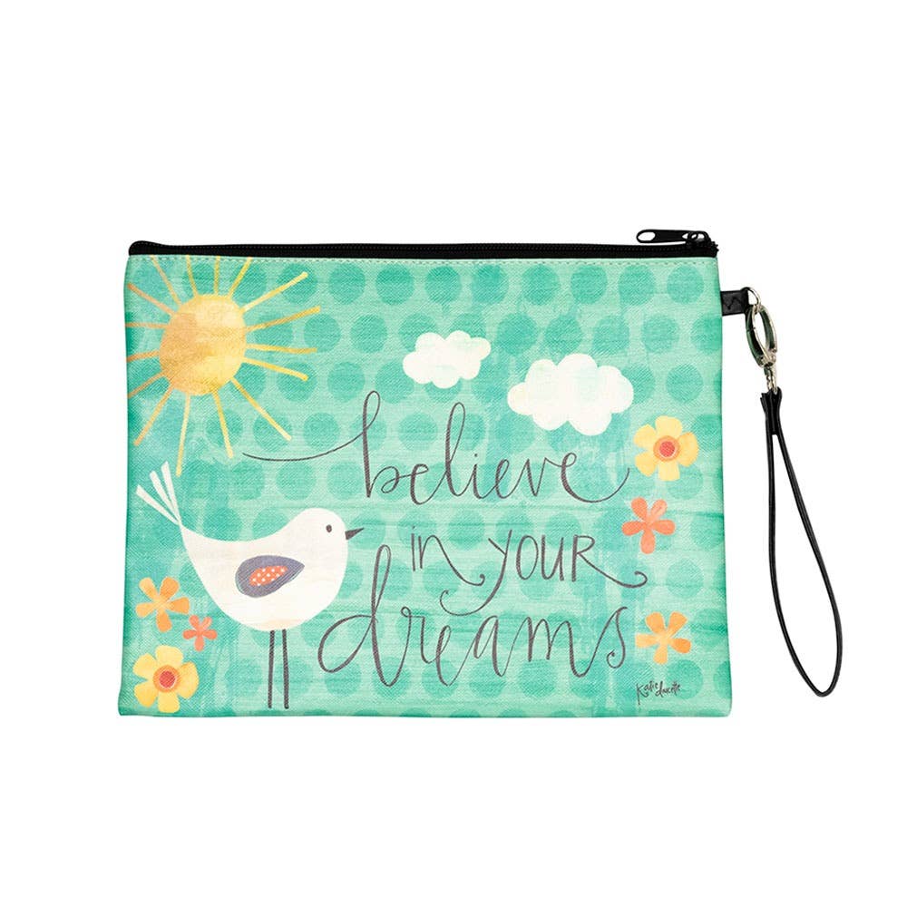 Believe In Your Dreams Makeup Bag