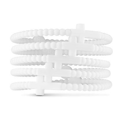 Jesus Bracelets (Cross Bracelets): Bloom (5 pack) / Large