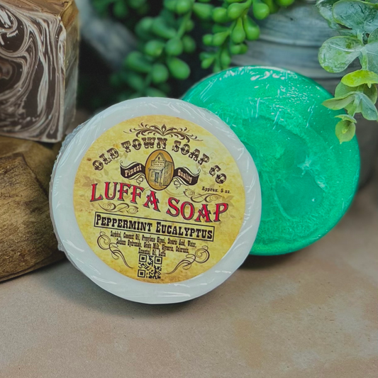 Luffa Soap -Available in 12 scents -Goat's Milk Soap: Calming Waters