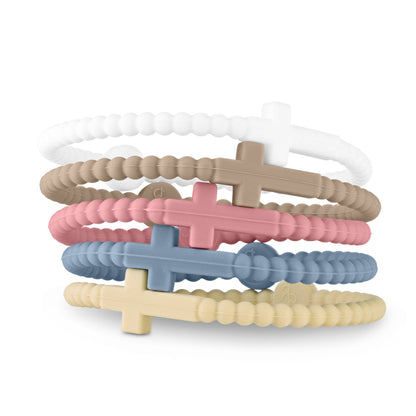 Jesus Bracelets (Cross Bracelets): Horizon (5 pack) / Large