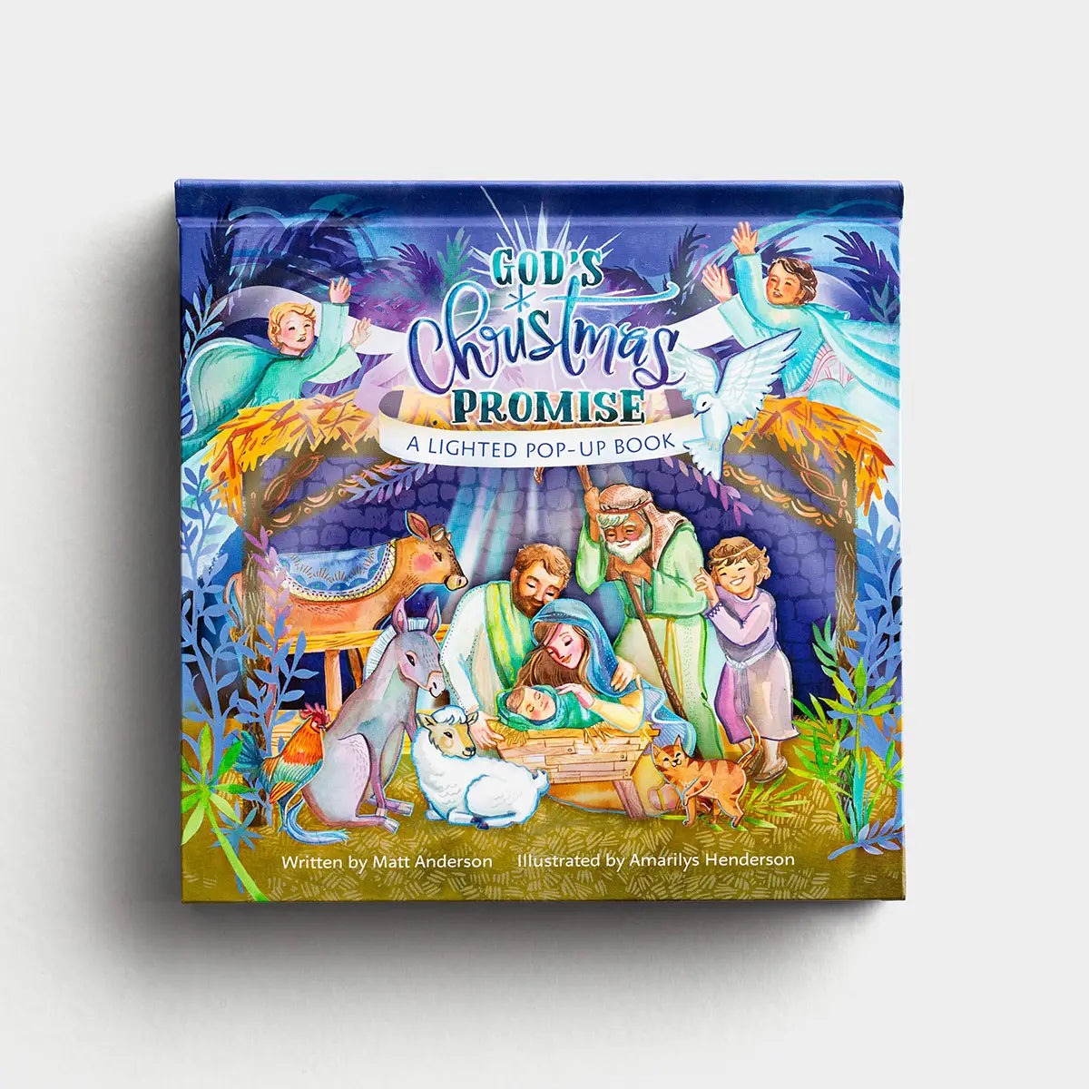 God's Christmas Promise - Lighted Pop-Up Book