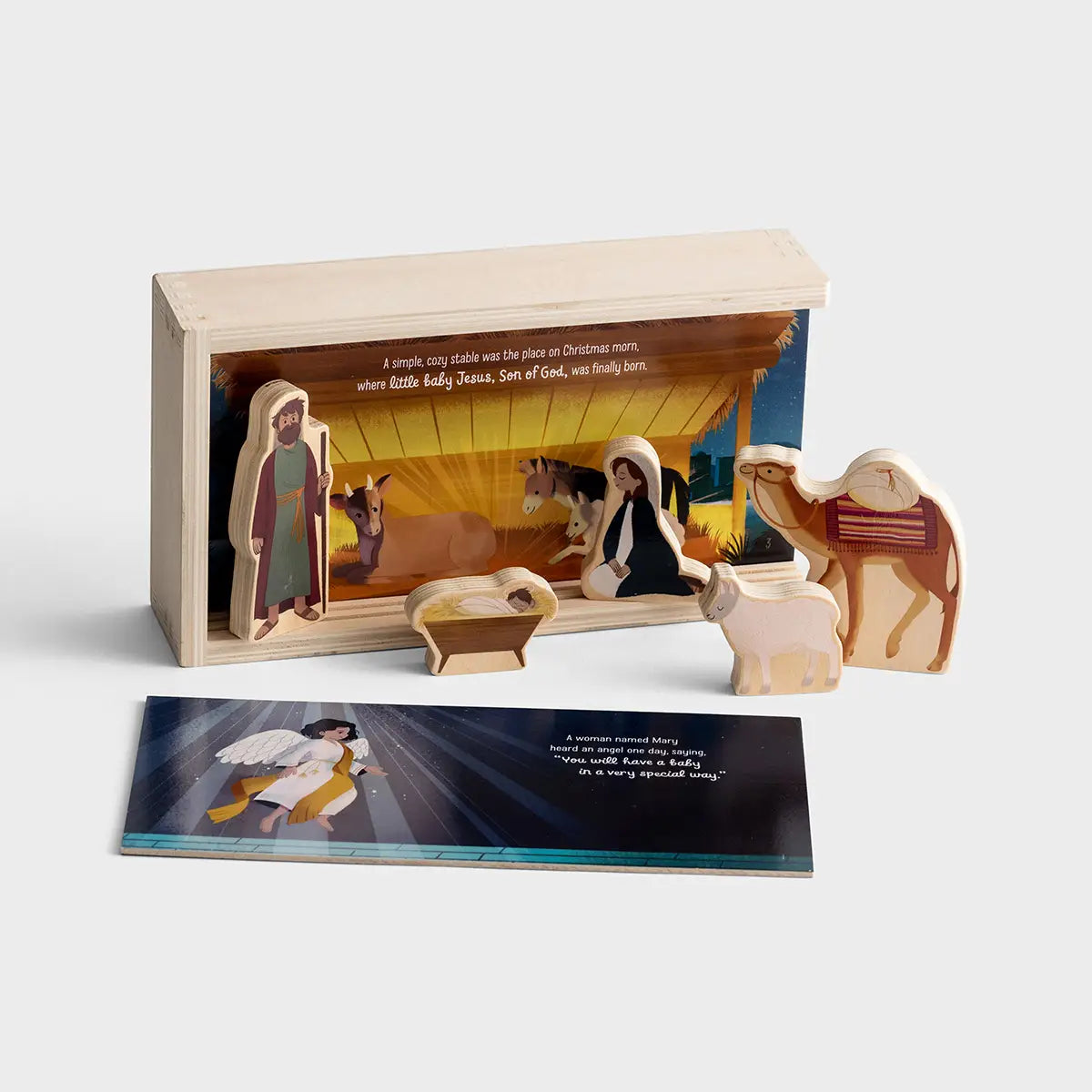 Jesus Is Born - Biblebox Nativity Set