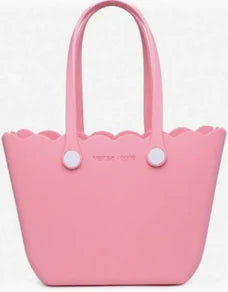 VERSA TOTE PINK SCALLOPED