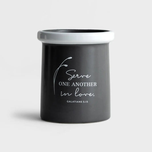 Daysprings Serve One Another in Love Utensil Caddy