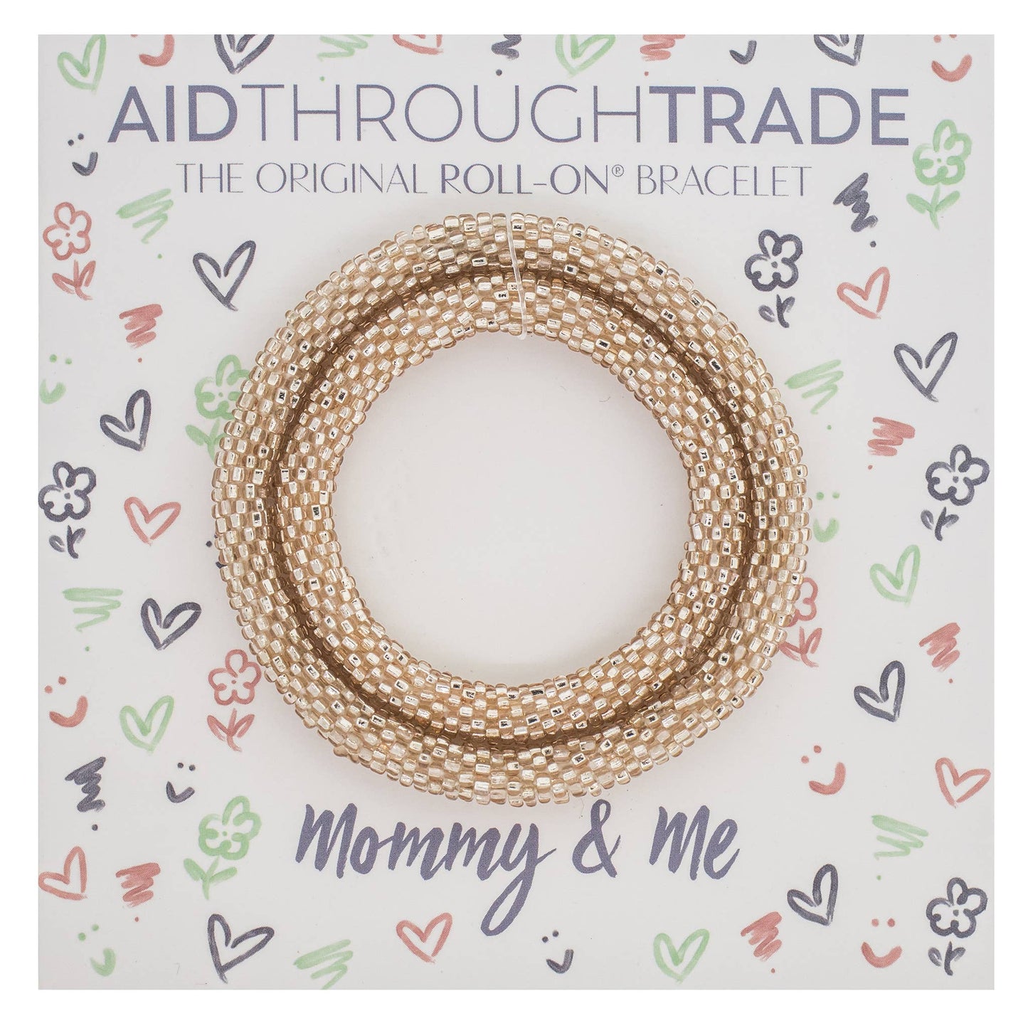 Mommy & Me Roll-On® Bracelets Bubbly- Set of 2