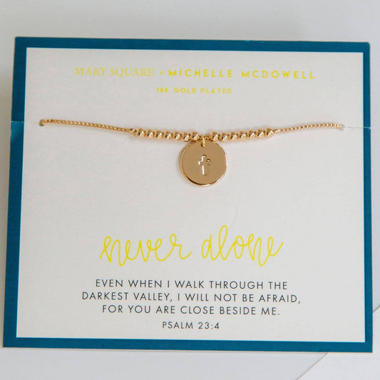 Scripture Bracelets: Never Alone