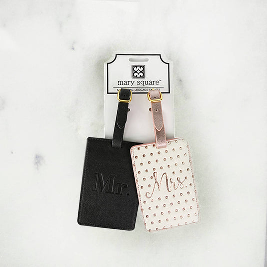 Luggage Tag Set Mr. & Mrs.