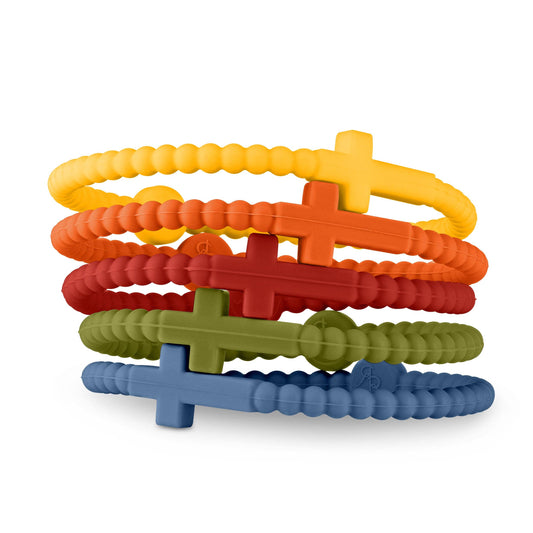 Jesus Bracelets (Cross Bracelets): Horizon (5 pack) / Large